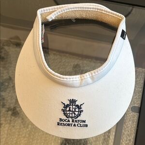 Boca Raton Resort & Club White Visor